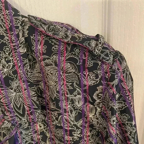 Spitalnick Womens Button Down Vintage Blouse - Picture 4 of 6